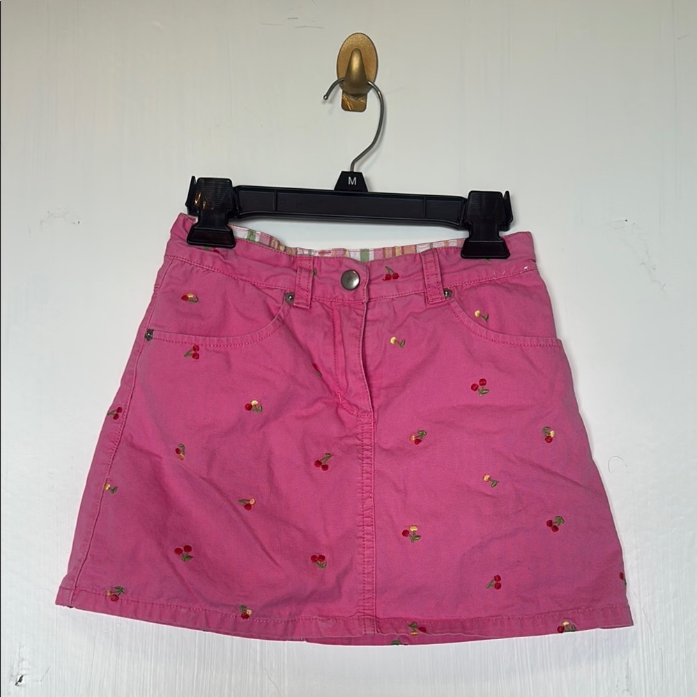Pink Gymboree Embroidered Skort